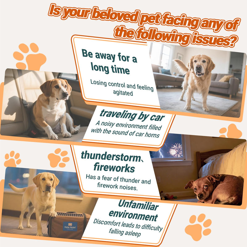 Calming Chews for Dogs，Anxiety Relief Trests - Dog Calming Trests with Melatonin & glucosamine, Turkey Bacon Flavor, 120 Counts
