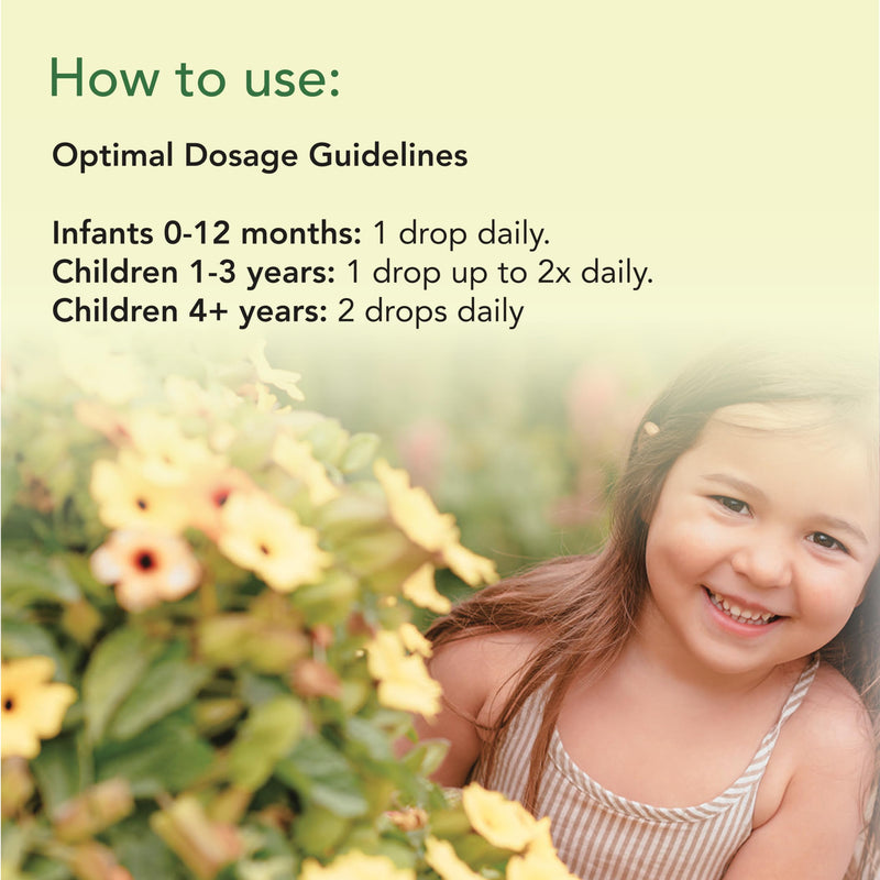 ChildLife Essentials Organic Infant Vitamin D3 Drops 0.21 Fl Oz (1 Pack) | Newborns, Baby Vitamin D Drops, 400 IU per Serving, Immune Teeth & Bone Health Support, USDA Organic, Flavorless 0.21 Fl Oz (Pack of 1)