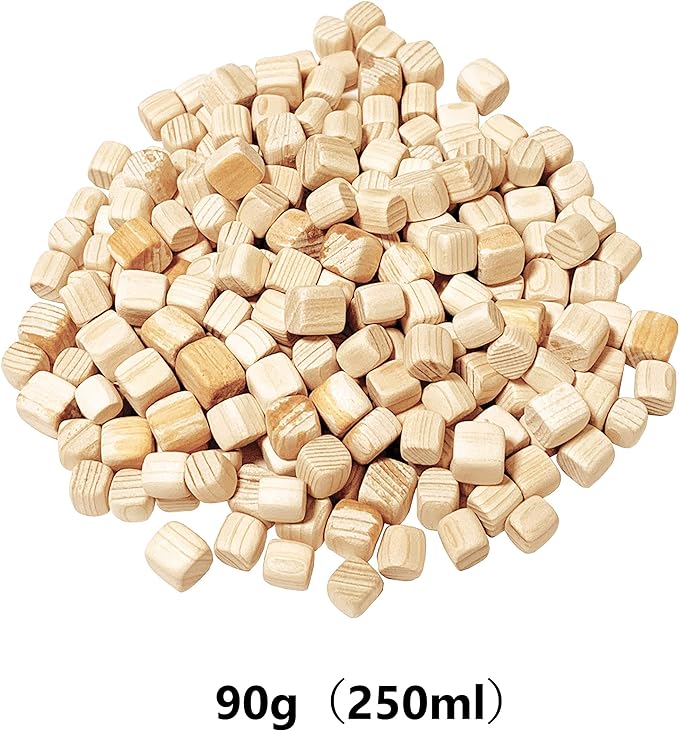 kicoriya Japanese Cypress Cube Block Cypress Chip Potpourri 3.2 oz (90 g) with Sachet Bag -  Australia