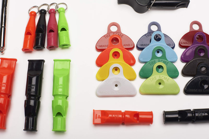 THE ACME | Dog Training Whistle Number 576 coming in various sizes & colours | Good Sound Quality, Weather-proof Whistles | Designed and Made in the UK | Red - BeesActive Australia