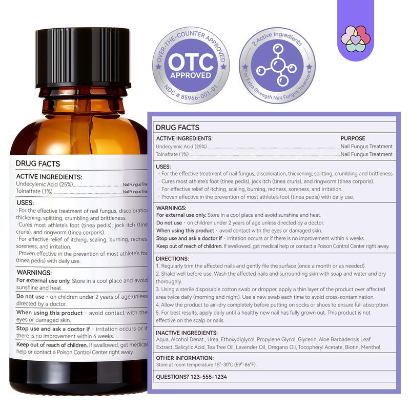 SAVILAND Toenail Fungus Treatment Extra Strength: 2X Extreme Nail Repair for Discolored and Damaged Nails Toenail Softener Yellow Toenail Foot Toe Thick Nail Fungus Treatments Solution,2 fl oz - BeesActive Australia