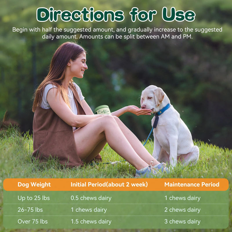 Allergy Immune Bites - Seasonal Allergies & Immune Support Soft Chews for Gut Health - Natural Anti-Immune Supplement for Dogs - No Corn, GMO, or Soy