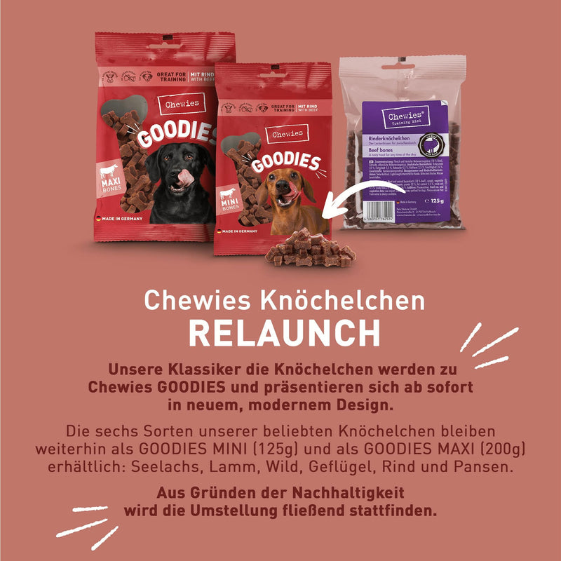 Chewies Dog Treat Training Maxi Lamb Knuckle - 200 g - Dog snacks sugar-free & with a high meat content - ideal as a training treat for your dog 200 g (pack of 1)