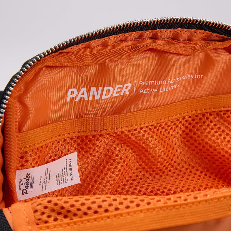 Pander Unisex Belt Bag Fanny Pack for Women with Adjustable Strap, Small Waist Pouch for Workout Running Traveling Hiking Black One Size
