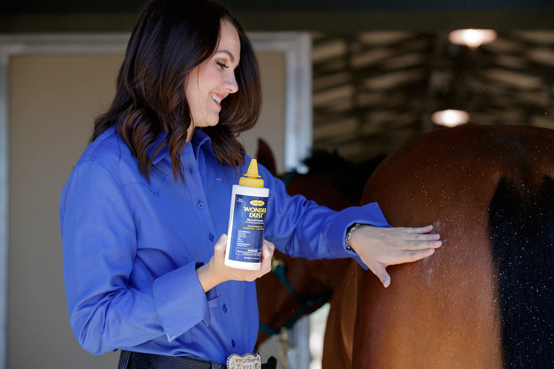 Farnam Wonder Dust Wound Powder for Horses and Show Stock, 4 Ounces (Pack of 2) - BeesActive Australia
