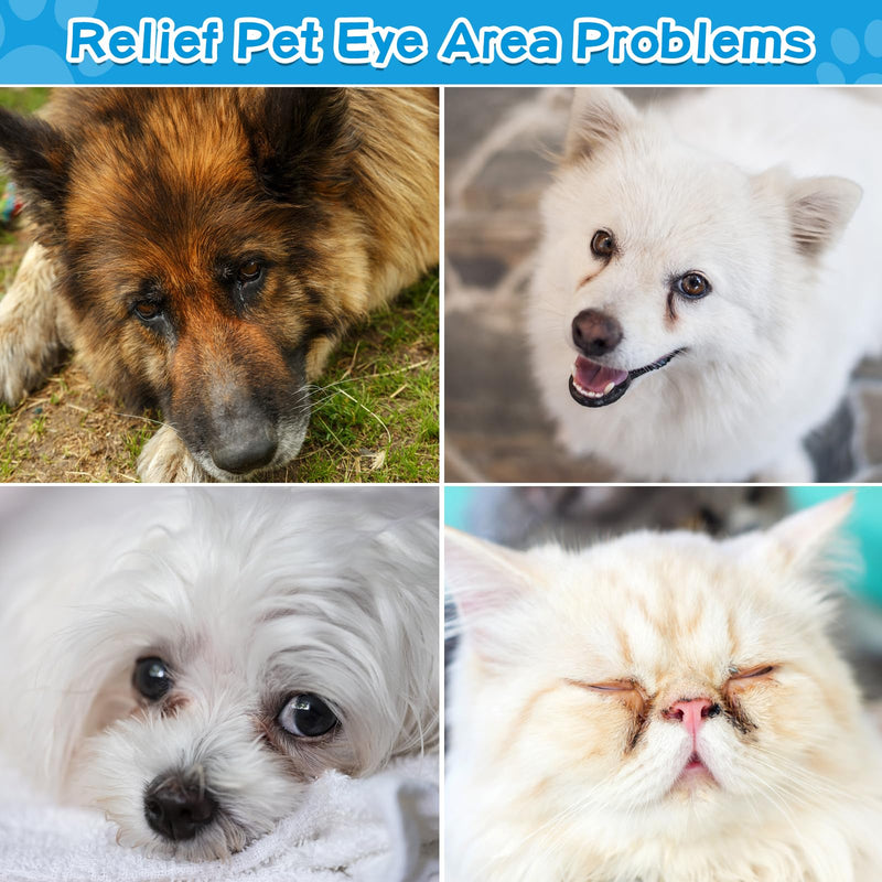 Pet Tear Stain Remove Balm,2.1oz 100% Organic & Natural Planted Balm Soother & Moisturizer Eye Care for Dogs and Cats,Relief Eye Area Dry, Tear Stain,Gentle and Non-Irritation - BeesActive Australia