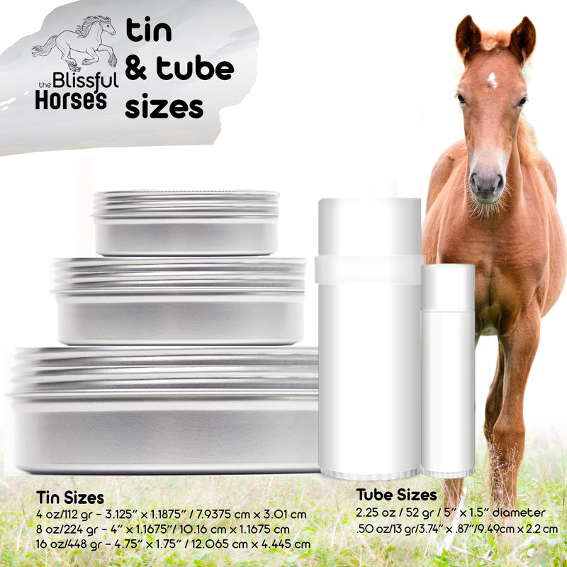 The Blissful Horses Summer Care Sun Butter, Gentle Horse Sunscreen, Easy-to-Apply Equine Sunblock Solution, Must-Have Horse Essentials for All Day Sun Protection, 4 oz. 4-Ounce - BeesActive Australia