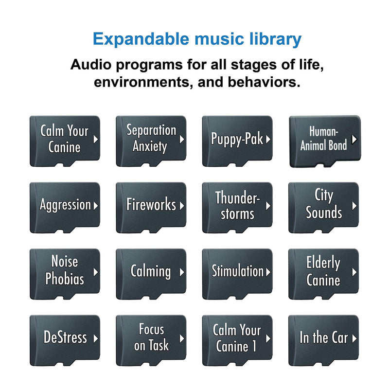 iCalmPet | Through a Cat's Ear: Cat Calming | MicroSD Card | 3-hrs | Specialized Music to Soothe Feline Stress - PawsPlanet Australia