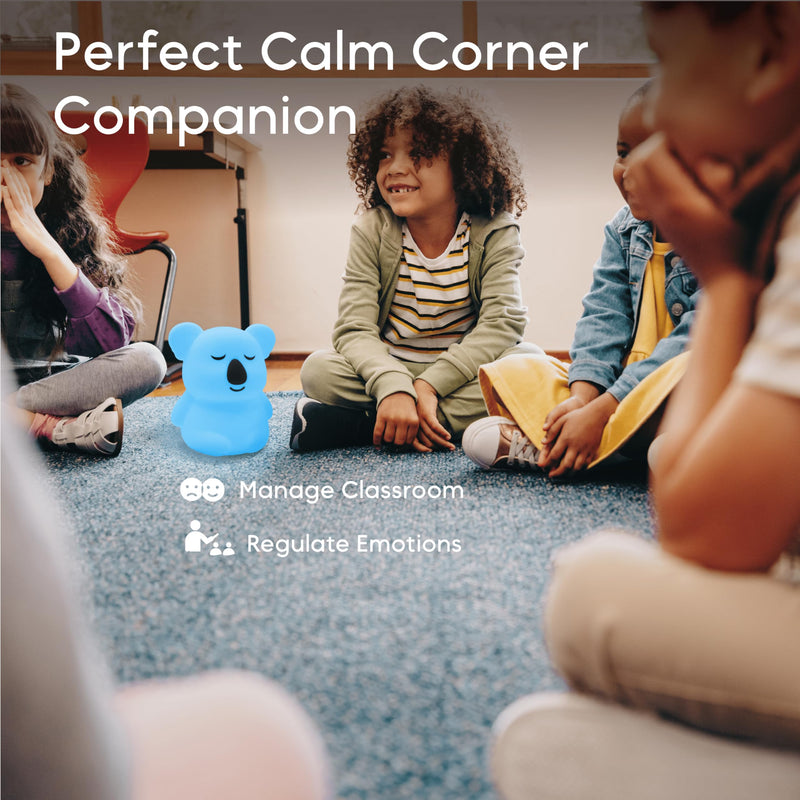 Breathing Pal 'Kyle'- Mindfulness Breathing Light, Anxiety Relief Items, Guided Visual Meditation Breathing Light, Anxiety Relief Items for ADHD/Meditation, Mindfulness Coach for Kids Adult Women Men Kyle (Koala) - BeesActive Australia