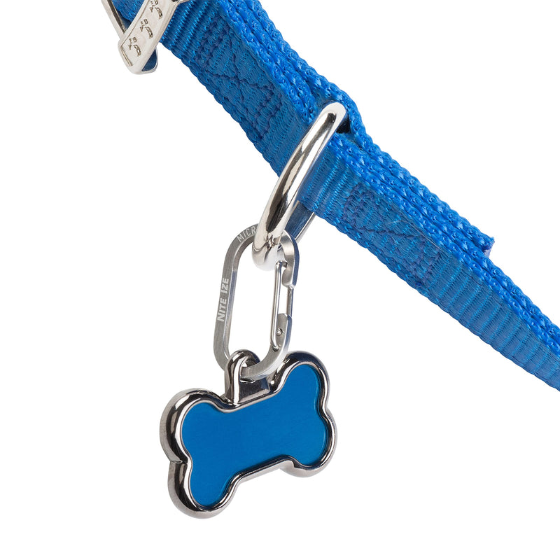 Nite Ize MicroLink Pet Tag Carabiner, Stainless Steel Cat and Dog Tag Clip, 2 Count (Pack of 1) LABEL - BeesActive Australia