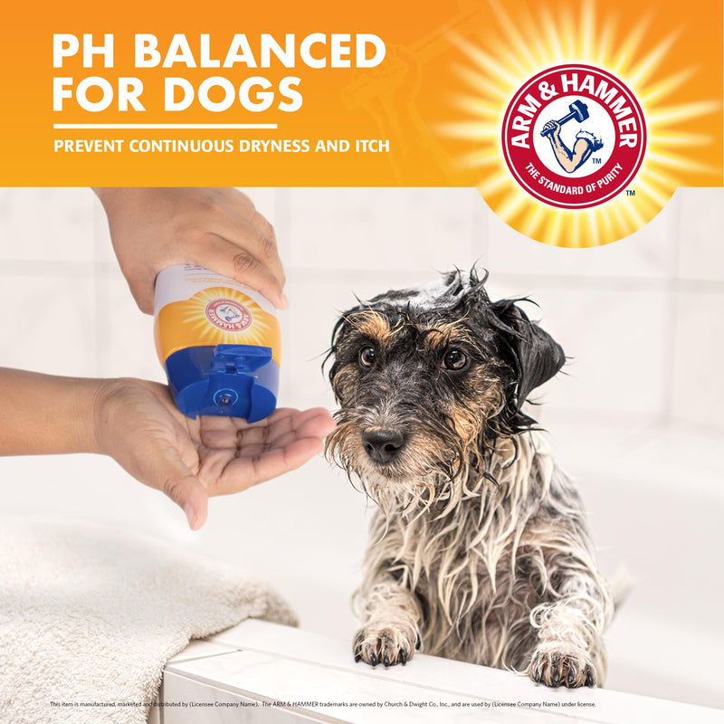Arm & Hammer for Pets Shed Control Shampoo, 20oz Juicy Guava Scent | Professional Quality Dog Shed-Less Shampoo, De-Shedding Dog Shampoo, Free of Sodium Lauryl Sulfate & Parabens 20 Fl Oz (Pack of 1) - BeesActive Australia