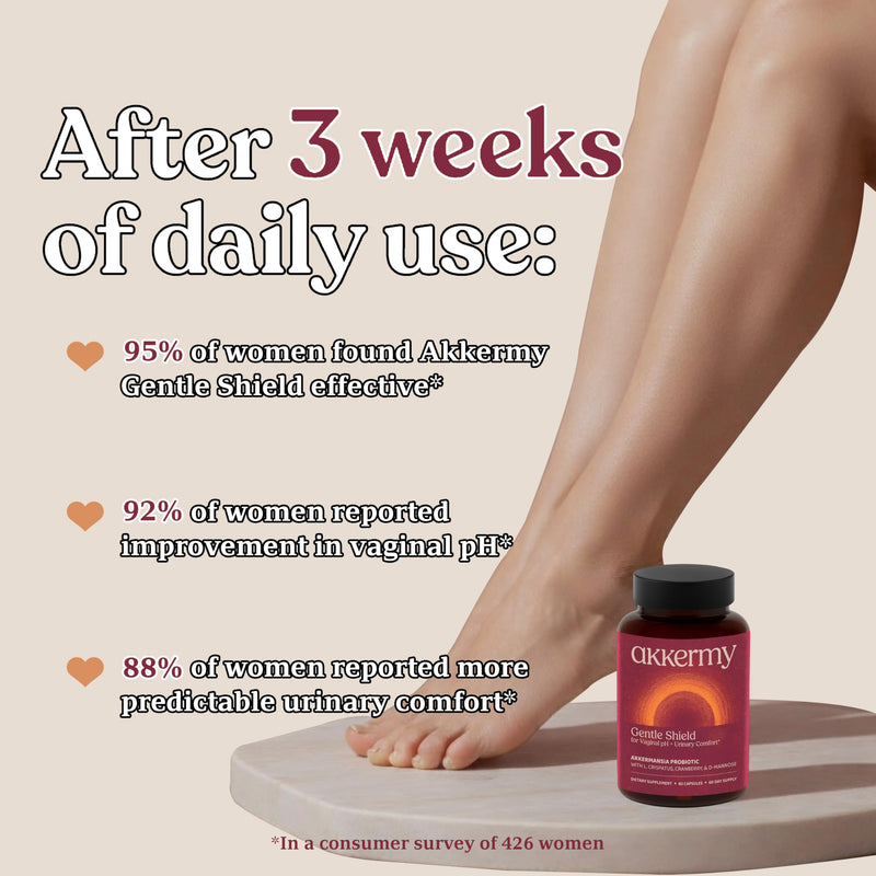 Vaginal Probiotics for Women with Akkermansia, L. Crispatus, Cranberry Pills, & D-Mannose - Supports Vaginal pH Balance for Women, UTI Support & BV Prevention - 60 Day Supply | USA Made