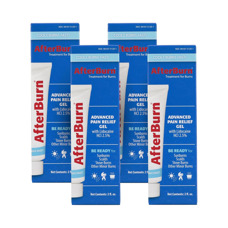 After Burn Advanced Pain Relief - 2 Fl Oz Tube - (Pack of 4) 2 Ounce (Pack of 4) - BeesActive Australia