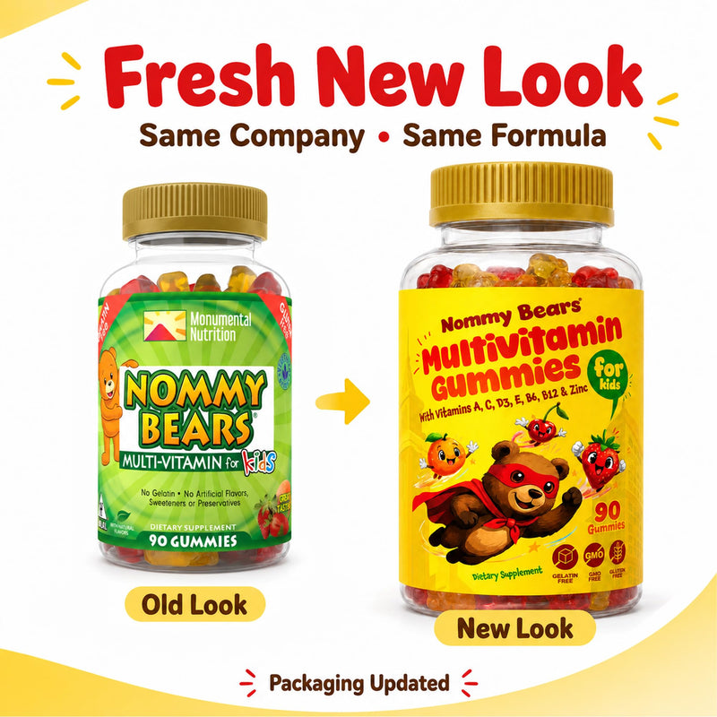 Kids Multivitamin Gummies, Halal Toddler Vitamins, Age 2+, 90ct | Immune Support, 11 Vitamins & Minerals A, C, D3, E, B6, B12, Zinc & Iodine, Gelatin Free, Gluten & Dairy Free, 45 Days Supply