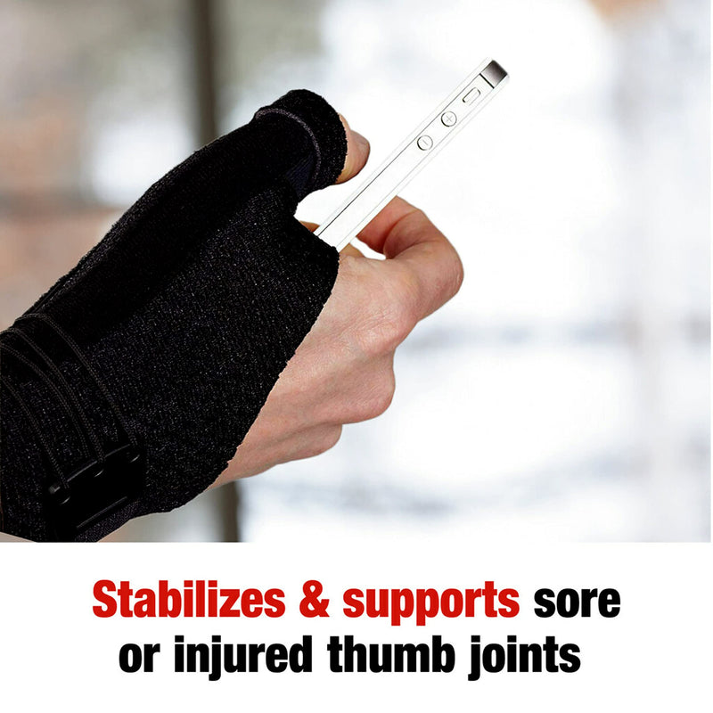 ACE™ Brand Deluxe Thumb Stabilizer, Adjustable, Black, 1/Pack