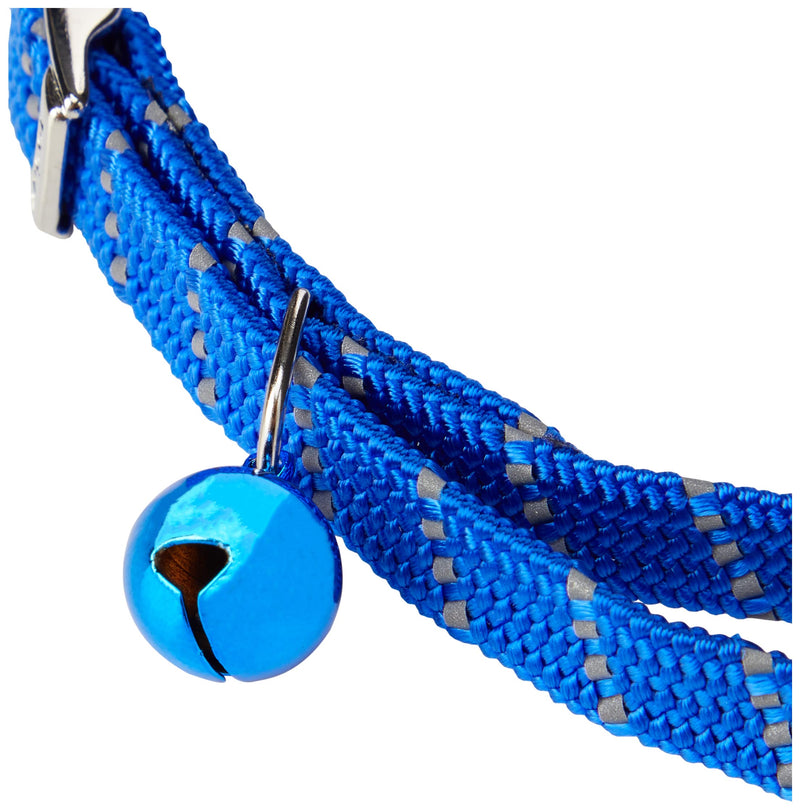 Ancol Elastic Cat Collar, Reflective Blue - BeesActive Australia