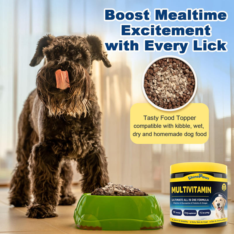 Dog Allergy Relief Chews, Dog Vitamins Multivitamin Powder - PawsPlanet Australia