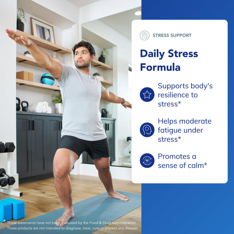 Pure Encapsulations Daily Stress Formula, 90 Capsules | Supports Relaxation and Moderates the Effects of Occasional Stress*, Mild Stress Support* 90 Count (Pack of 1)