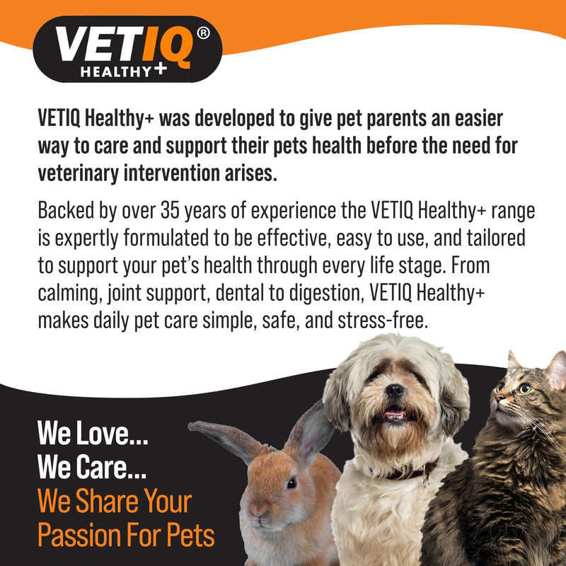 VETIQ Healthy Treats Serene Calming For Small Dogs & Puppies, Tasty Treats to Help Naturally Calm, Soothe & Relax Dogs at Bedtime, 50 g (Pack of 4)