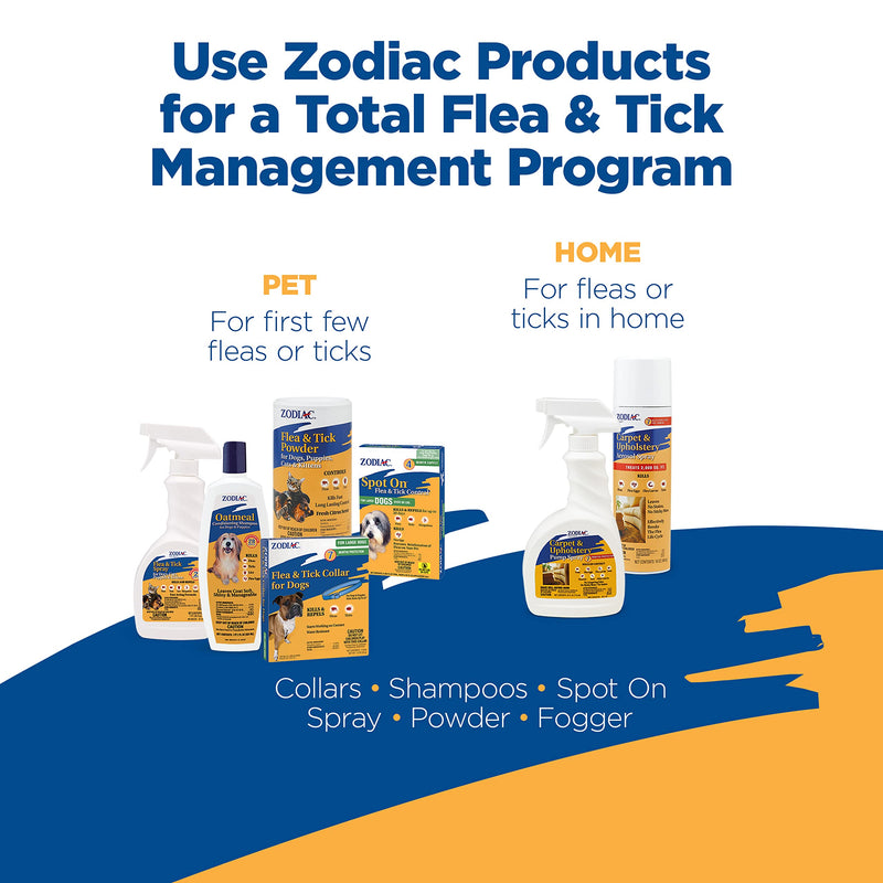 Zodiac Spot On Flea & Tick Control Small Dogs 16-30 Pounds 4 Pack
