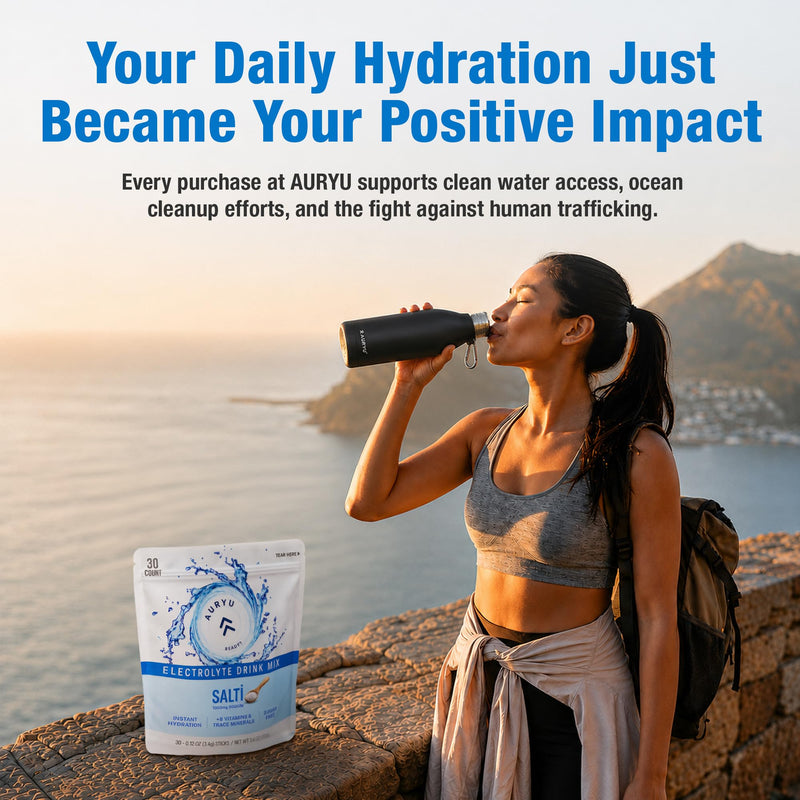 Salti Electrolytes Powder Packets - Unflavored Hydration Drink Mix, Sugar Free Electrolyte Powder with 1000mg Sodium, B Vitamins & Trace Minerals, Keto Electrolytes, 30 Stick Packs