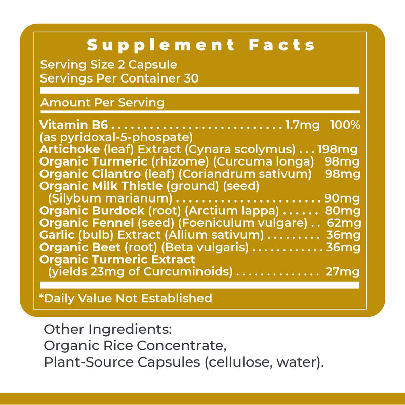Premier Research Labs BiliVen -Gallbladder & Liver Cleanse Supplement, Gallbladder Support Pills with Artichoke Extract, Milk Thistle, Vitamin B6, Beet Root, Turmeric, Curcumin- 60 Vegetarian Capsules