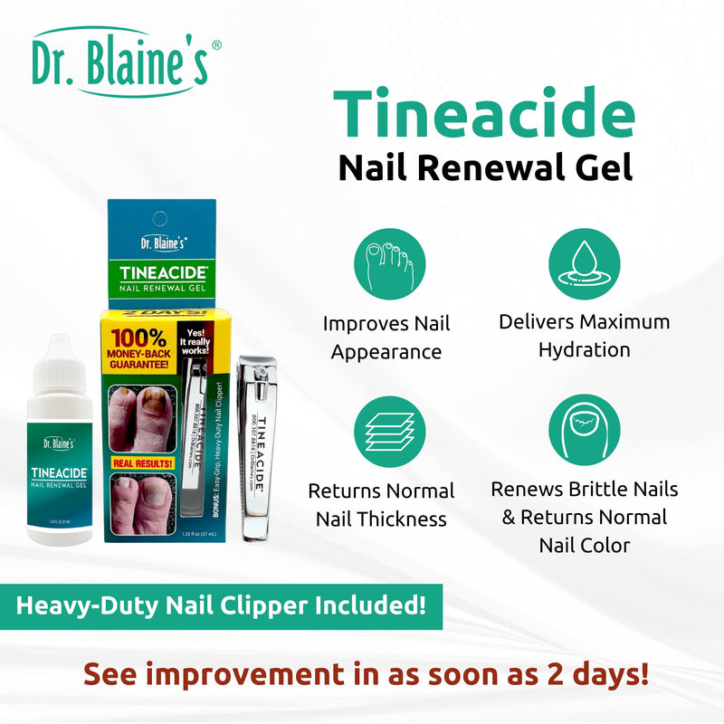 Nail Renewal Gel, Discoloration, Thickened Nails, Cracking, Brittle Nails, Fast 2-Day Results - BeesActive Australia