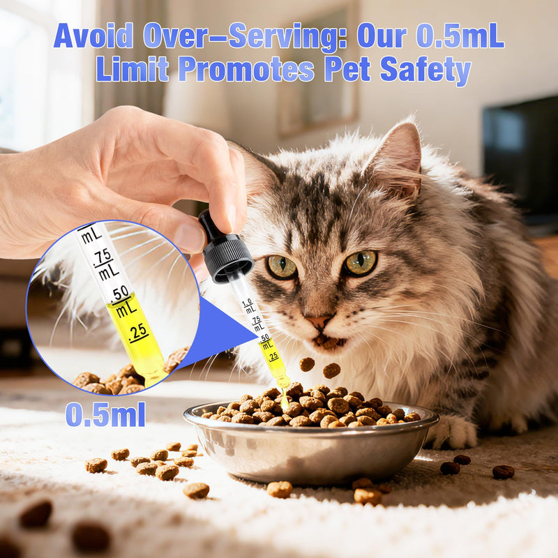 Cat Probiotics for Digestive Support - 60ml Probiotic for Cats with Digestive Enzymes & Prebiotics Supports Gut Health, Immune System 1
