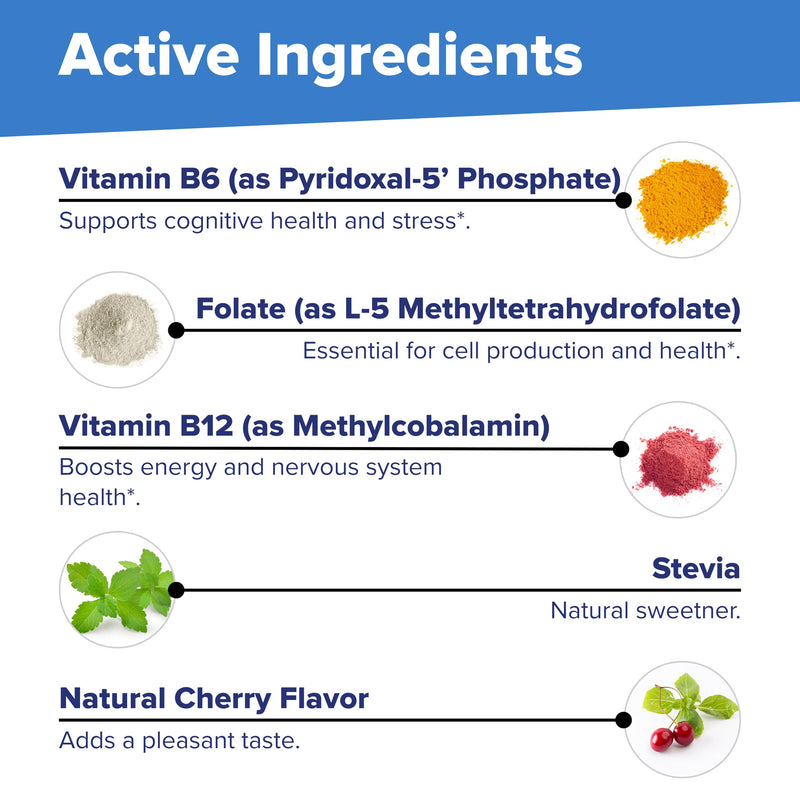Superior Source No Shot Vitamin B-12 Methylcobalamin 1000 mcg, B-6, & Methylfolate 1000 mcg - Supports Energy, Brain, and Heart Health - Bariatric Friendly - 60 Sublingual Dissolving Tablets No Shot Activated B12 Methycobalamin 1000 mvg