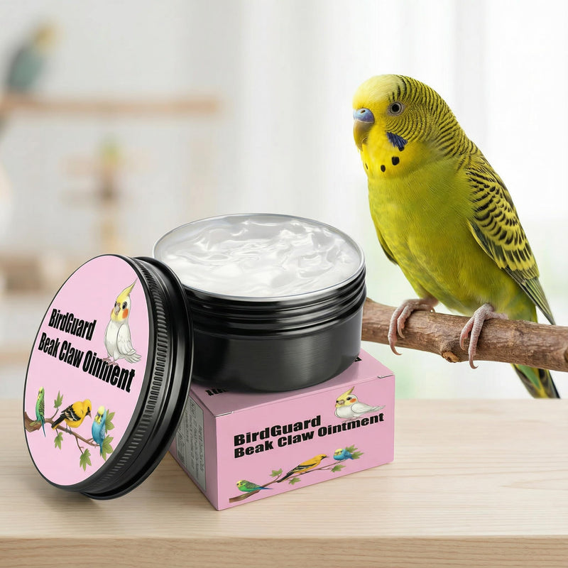 RONDURE Bird Beak Oil & Feet Repair Ointment – Soothing Care for Cracked Beaks, Rough Claws & Dry Skin, Ideal for Parrots, Budgies & Cockatiels