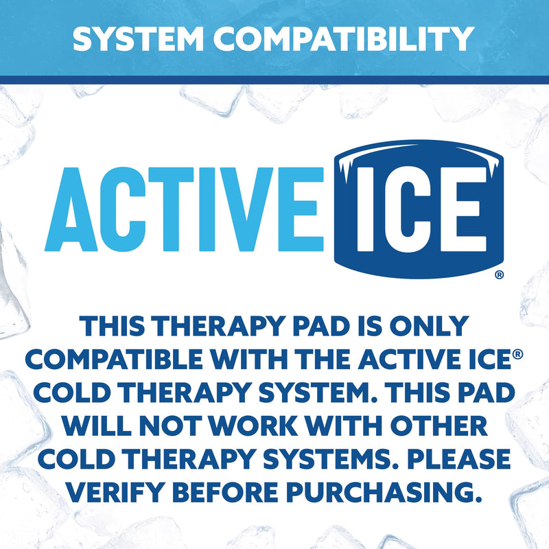 Polar Products Active Ice® 3.0 Cold Therapy Foot Pad (Pad Only). Use only with System Pictured. Other Companies Now The “Polar” Name. This Will not fit Them. Blue