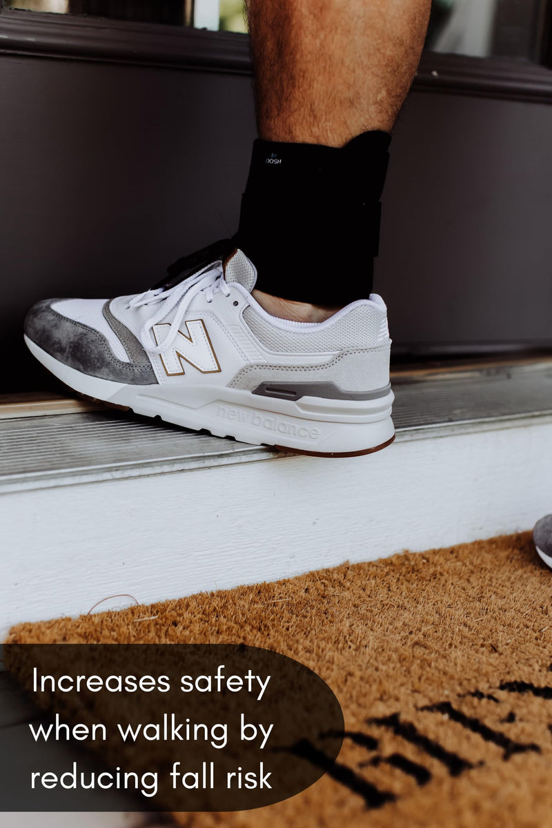 Dosh AFO Foot Drop Brace - Drop Foot Brace for Walking - AFO - Unisex (Black) Black - BeesActive Australia