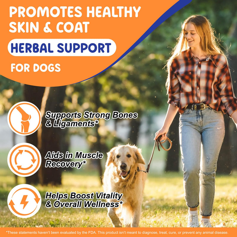 Liquid Collagen For Dogs 60ml, Collagen for Dogs,Collagen Boost for Dog with Biotin, MSM & Ginger, Enhance Immunity, Support for Dog Joints, Skin