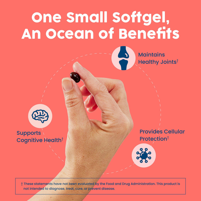 NativePath Wild-Caught Antarctic Krill Oil 500mg - Premium Astaxanthin 200mcg Phospholipid-Bound Omega-3 EPA DHA - Pure Formula GMP Certified Third Party Tested - 30 Softgels | Wild-Caught, Astaxanthin, EPA & DHA Phospholipid-Bound, Supports Circulator...