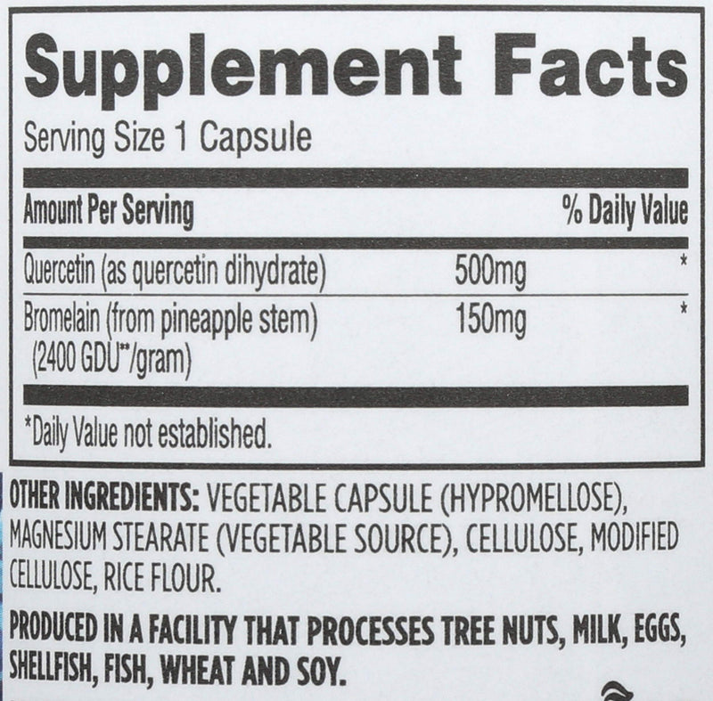 Whole Foods Market, Quercetin with Bromelain, 100 Count - BeesActive Australia