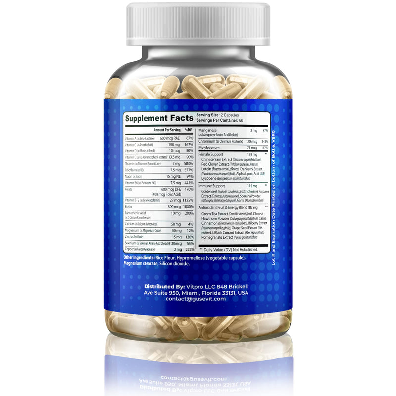 35-in-1 Men's Multivitamins for Immune Support, Stamina & Energy Boost | Men's Health Supplement with Vitamins & Antioxidants | VIT C, B-Complex, Zinc, Spirulina & More | 120 Count