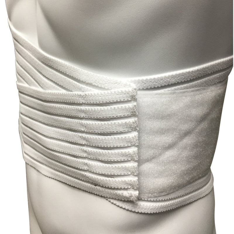 OTC Lumbosacral Support, 7-inch Lower Back, Lightweight Compression, Elastic, White, Medium - BeesActive Australia