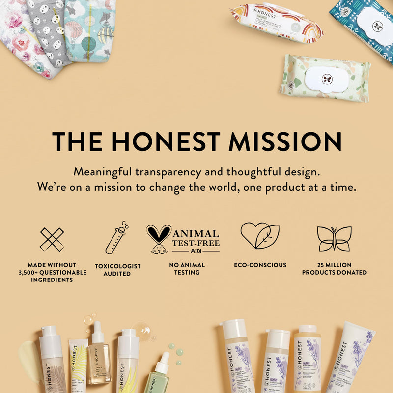 The Honest Company 2-in-1 Cleansing Shampoo + Body Wash | Gentle for Baby | Naturally Derived, Tear-free, Hypoallergenic | Sweet Almond Nourish, 10 fl oz 10 Fl Oz (Pack of 1) - BeesActive Australia