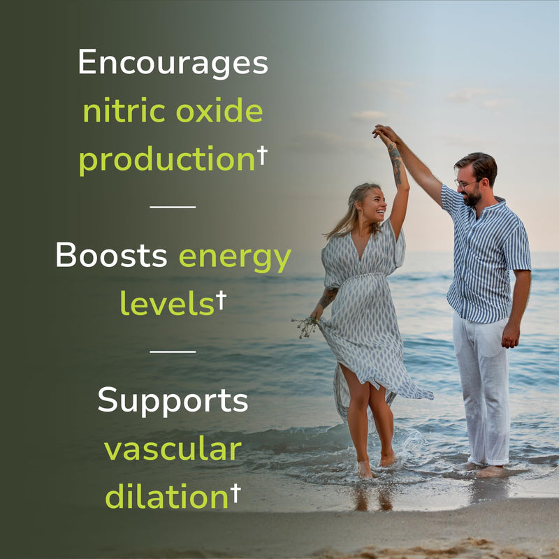 Vinco Inc - Nitric Oxide Elite Daily Blood Pressure Supplement | (120 Capsules) | Beet Root & Grape Seed Extract | Supports Circulation, Blood Pressure & Energy | Gluten Free &