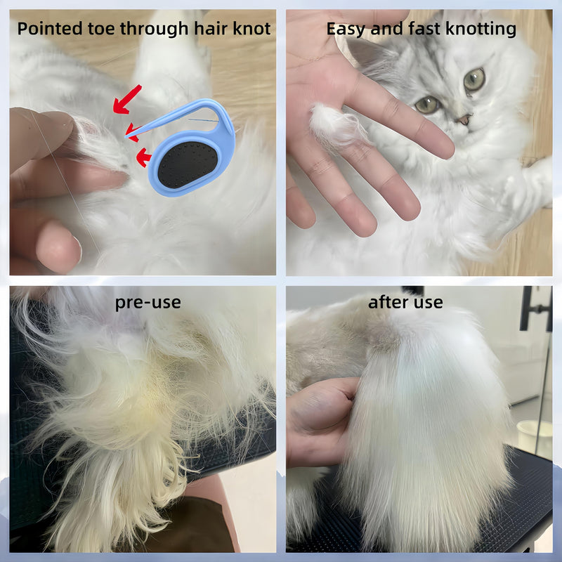 Knotting pet Comb,knotting comb golden retriever,Knotting comb for cats, pet knotting comb, cat knotting comb,Pet Knotting Comb, De Knotting Comb For Dog, Cat Knotting Comb,for Medium to Long Hairs - BeesActive Australia