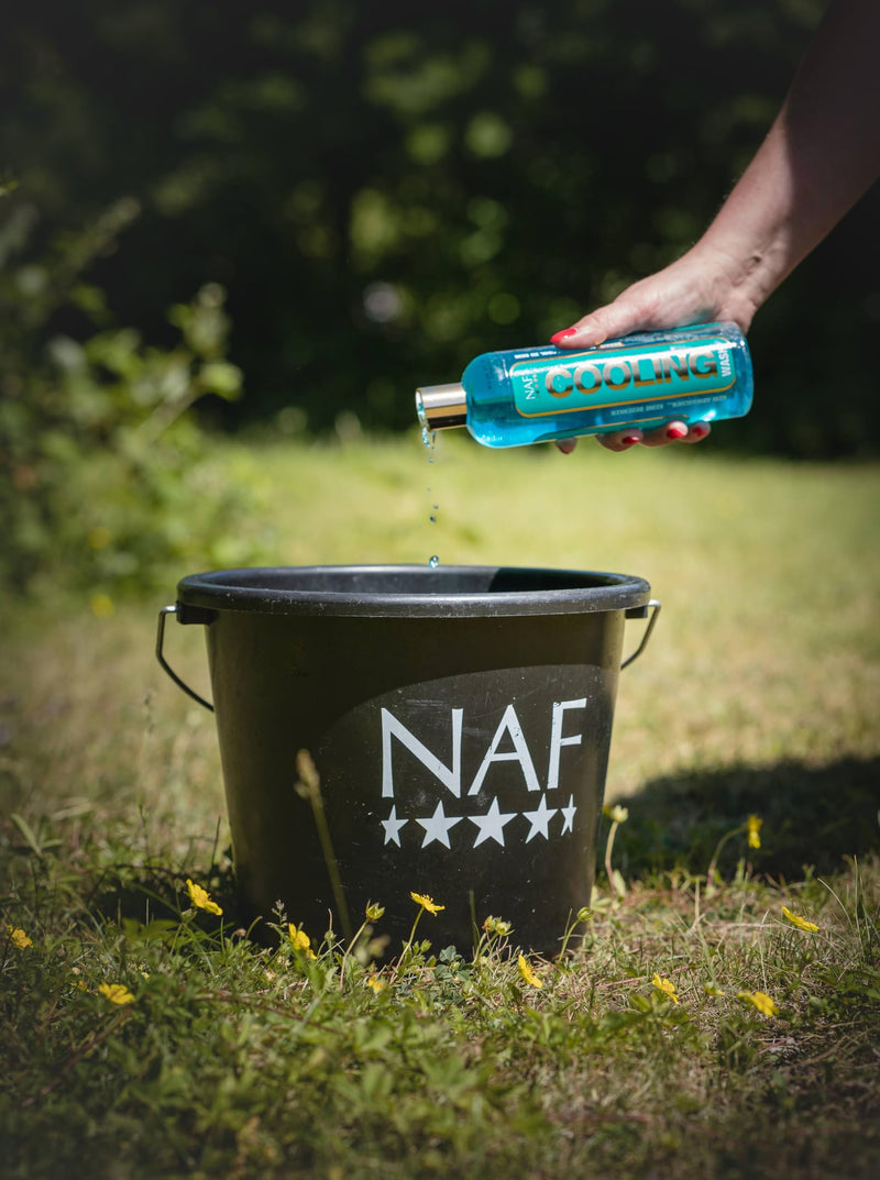 NAF Cooling Wash 500ml – No-Rinse Wash for Horses – Gently Cools, Refreshes & Revives After Exercise – With Peppermint & Spearmint Oils