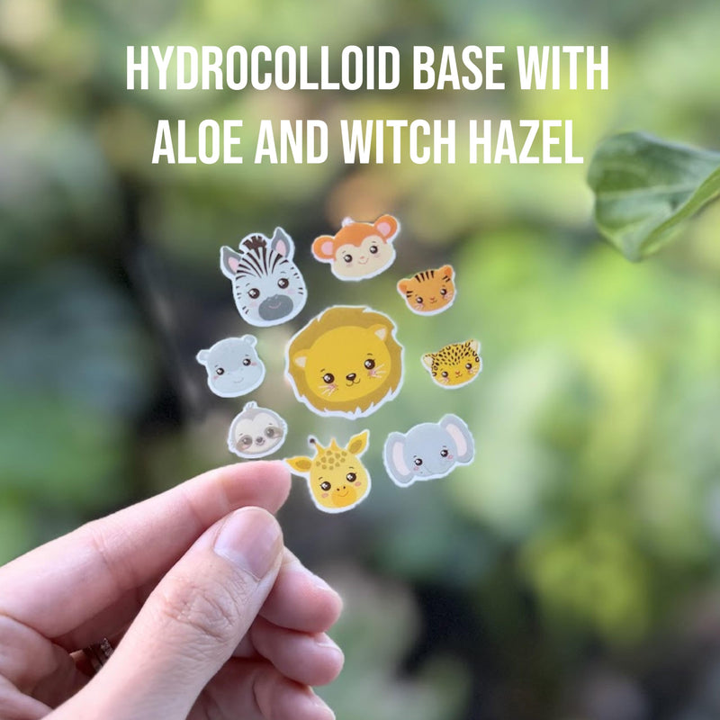 Quitch Mosquito Bite Relief Safari Animal Patches, Bug Bite Anti Itch Cream Alternative for Kids and Baby, Insect Bite Relief, After Bite Relief, Travel Essential for Summer Camp, Cruise and Outdoors - BeesActive Australia