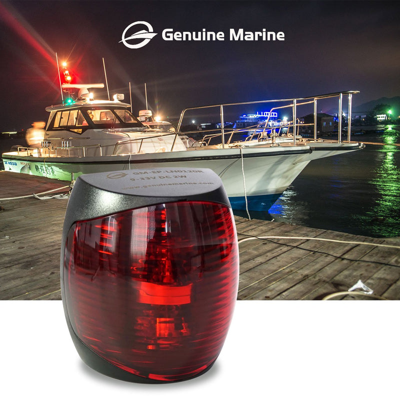 THALASSA Marine Boat Navigation Lights - 2NM 12V Red Port Green Starboard Light Stern 3 NM Bi-Color Lights - Operates at IP55/ IP67 - Water Resistant Lamp Safe Sailing as Signal Lamp - BeesActive Australia