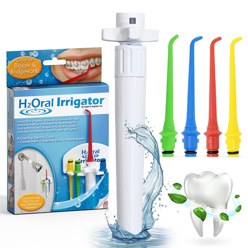 Oral Irrigator Shower Dental Care System | Advanced Shower Water Flosser for Healthy Gums and Teeth | Shower Flosser | Dental Water Flosser for Superior Dental Hygiene at Home | Made in U.S.A. - BeesActive Australia