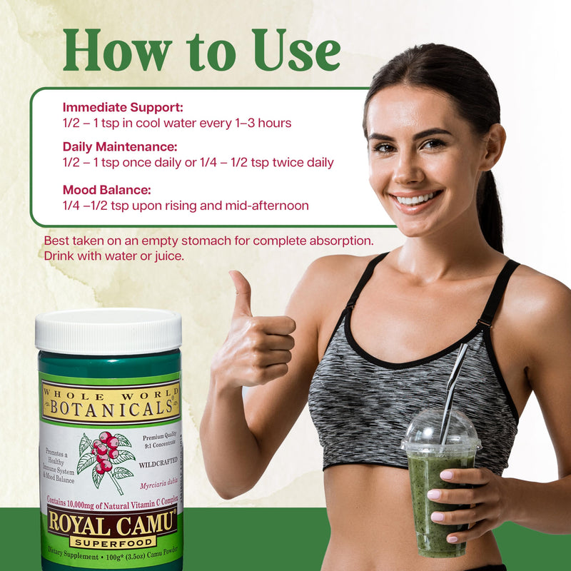 Royal Camu Camu Powder – Natural Vitamin C Source – 100g