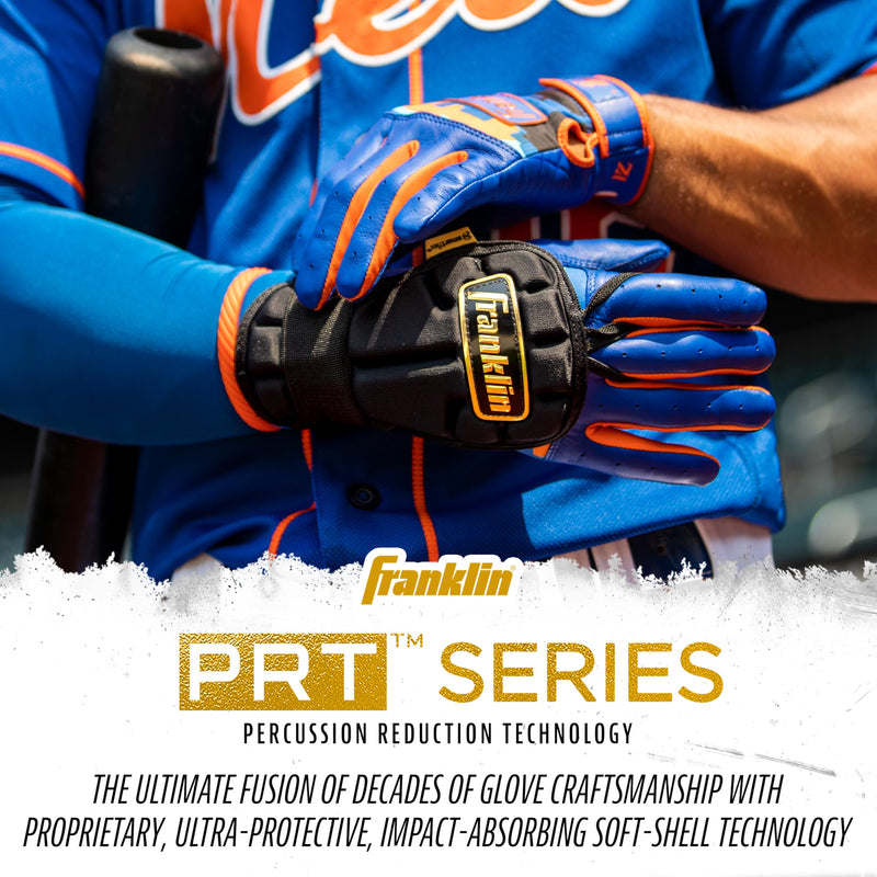 Franklin Sports Baseball Hand and Wrist Guard - PRT LG Series Adult Protector for Batting - Protective Shield for Right and Left Hand Hitters - One Size - Adult Burgundy - BeesActive Australia
