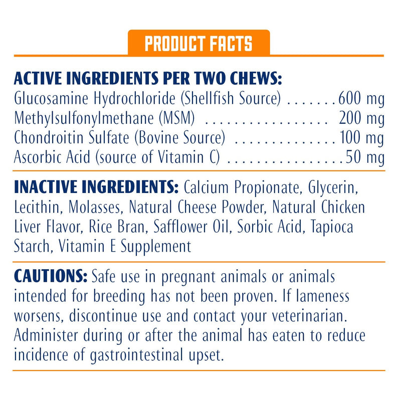 ProSense Hip and Joint Solutions 60 Count, for Dogs, Advanced Strength Glucosamine Chews - BeesActive Australia
