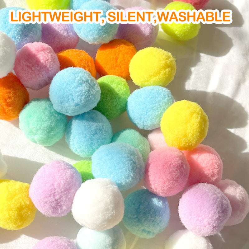31Pcs Cat Ball Toy Launcher Gun, Cat Balls Fetch Toy, 30Pcs Plush Fuzzy Balls Launcher Cat Toy for Cats with 1 Gun, Funny Interactive Cat Toys for Bored Indoor Adult Cats, Cute Kitten Kitty Toys - BeesActive Australia