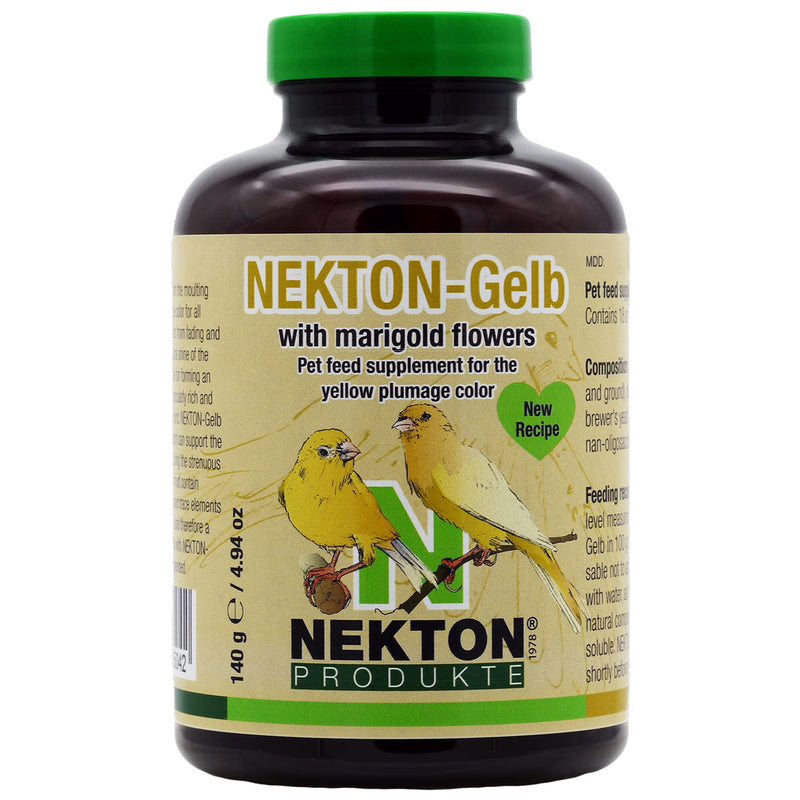 Nekton Gelb to Enhance Yellow Color in Birds, 140gm 4.93 Ounce (Pack of 1) off white