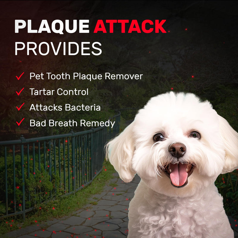 Pet Dental Spray, As Seen on TV, Eliminates Plaque & Tartar, Helps with Plaque and Tartar and Provides Instant Fresh Breath - Includes 3 Months' Supply of Peppermint Spray, 1fl. OZ (30ML) - PawsPlanet Australia